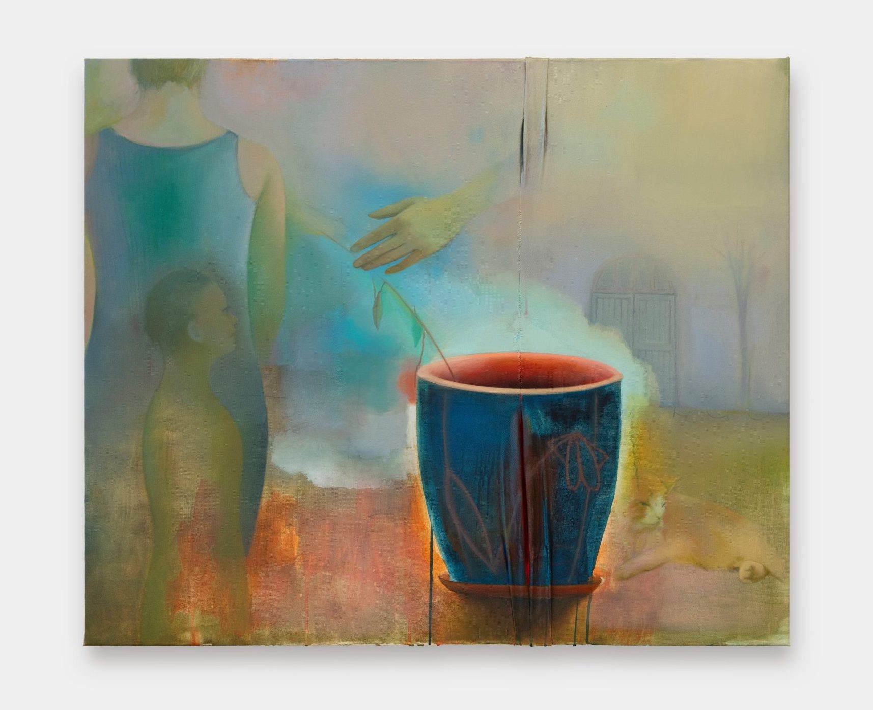 布面油画、丙烯