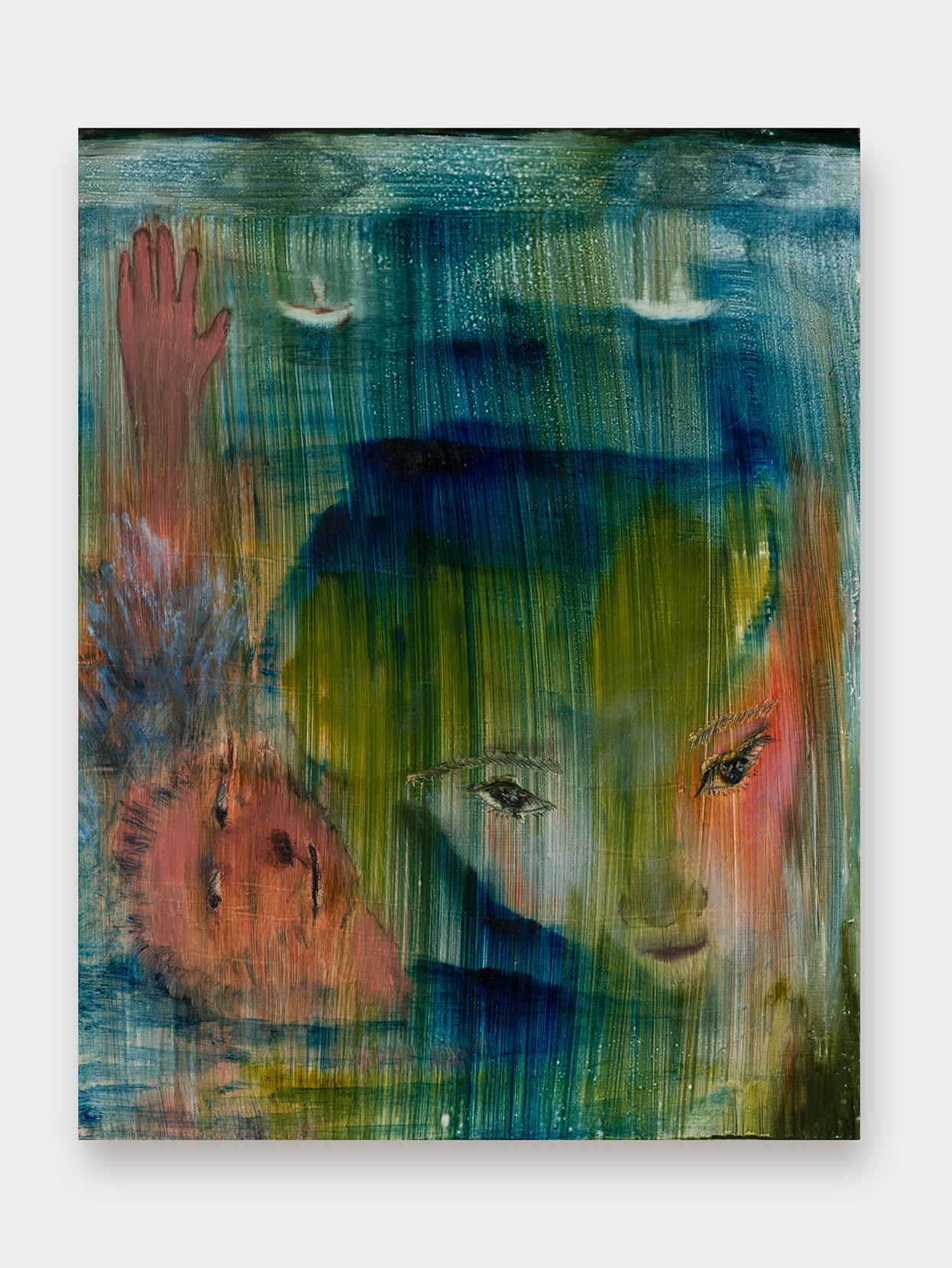 板上布面油画