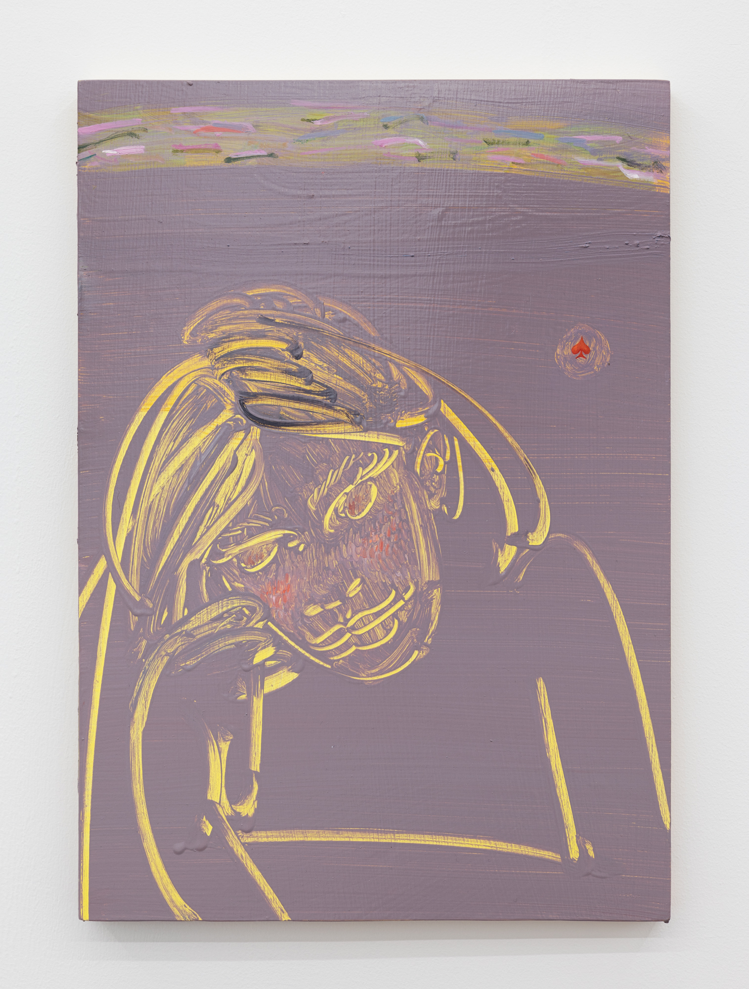  Oil on board