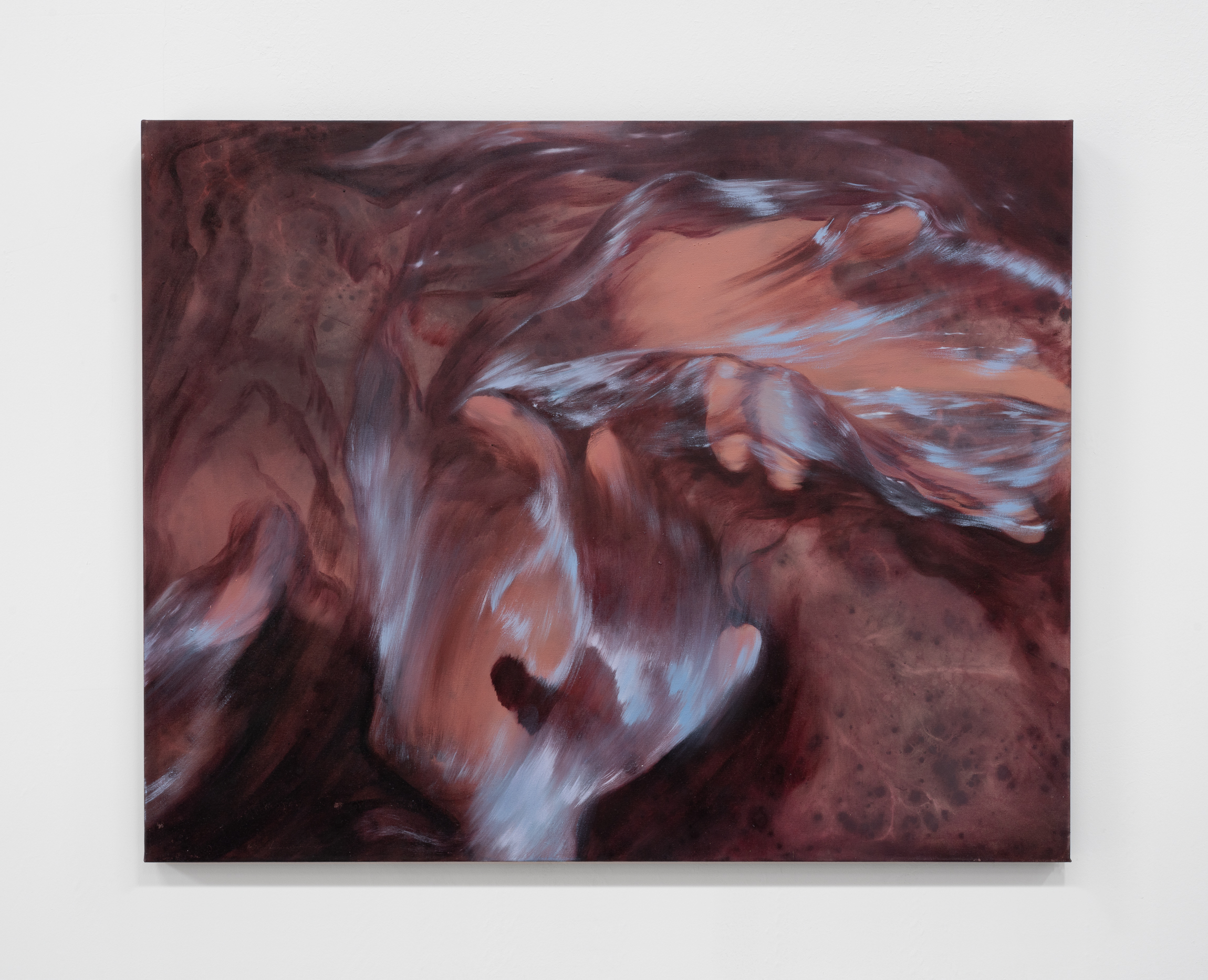 Oil and mineral pigment on canvas