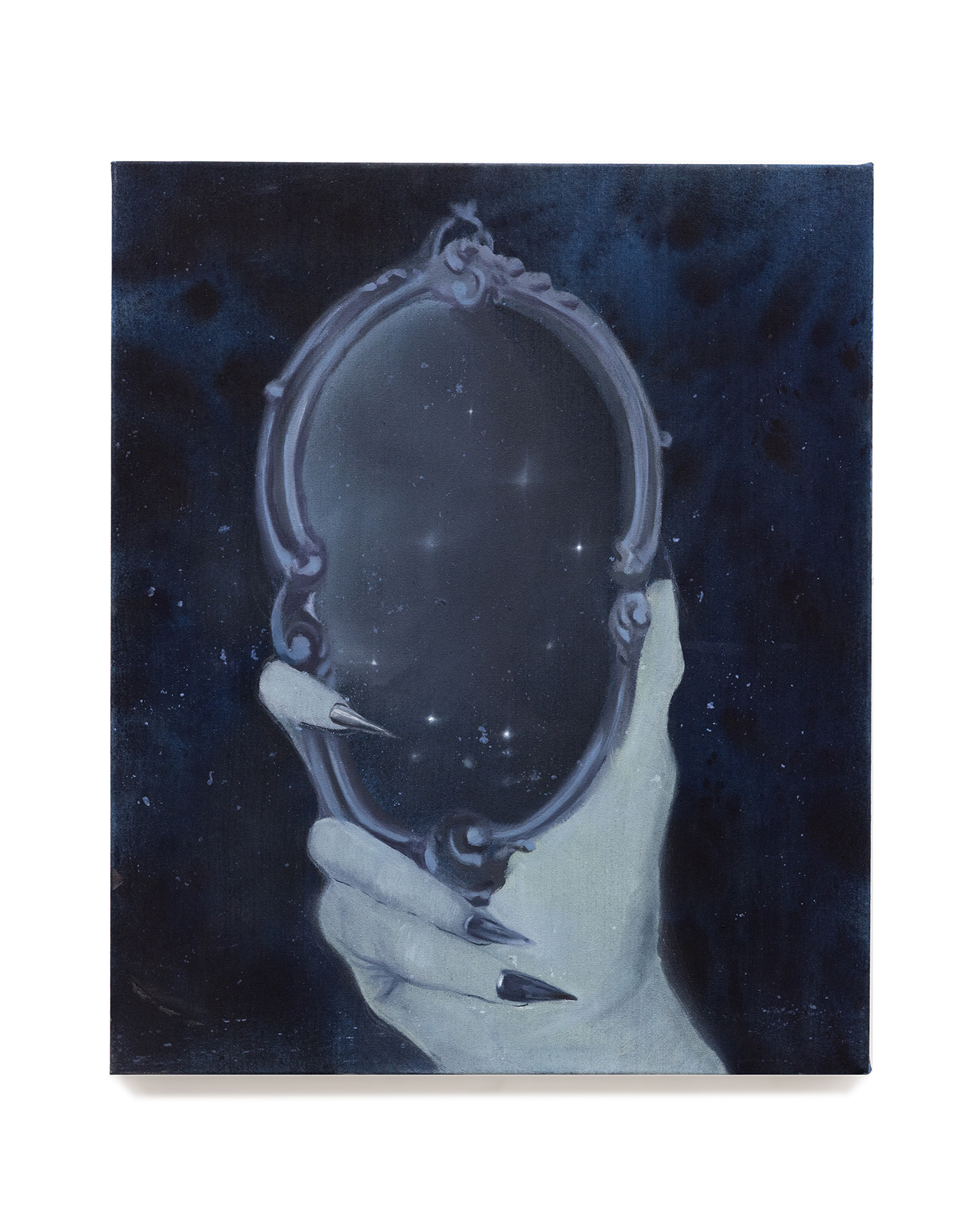 Oil and mineral pigment on canvas