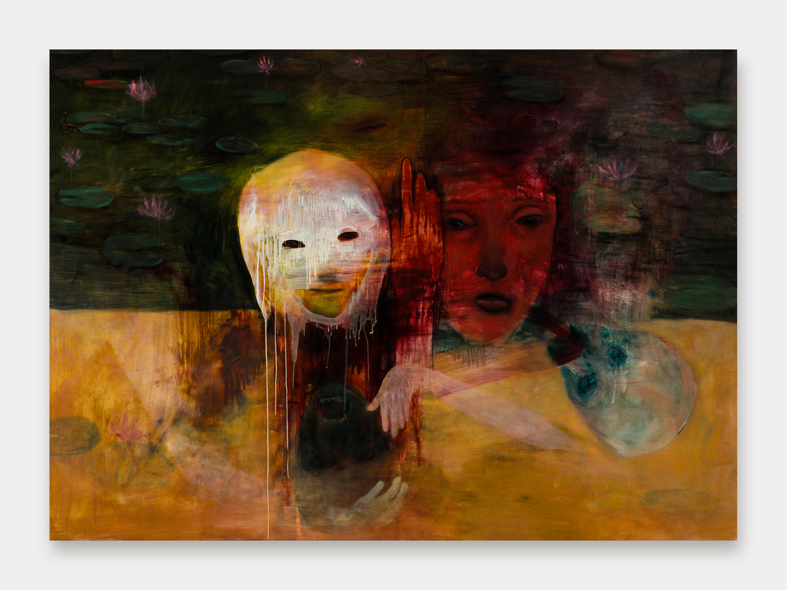 Oil on canvas, panel