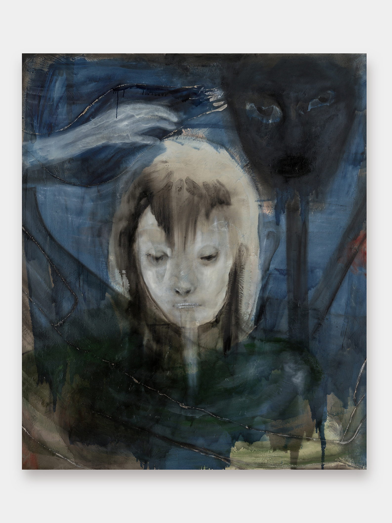 Oil on canvas, panel