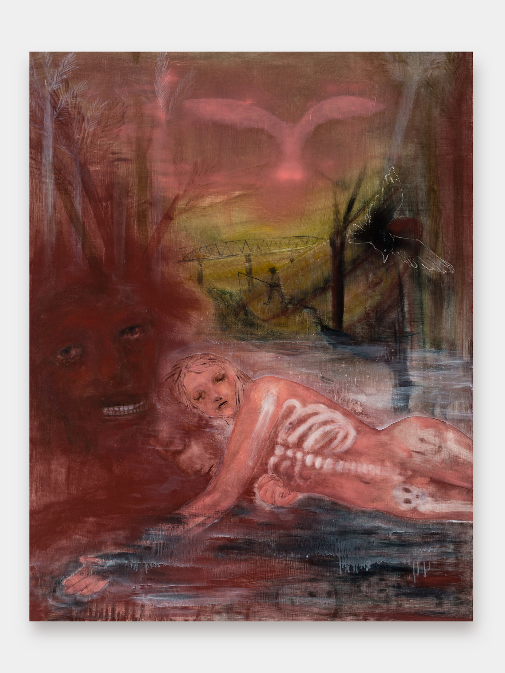 Oil on canvas, panel