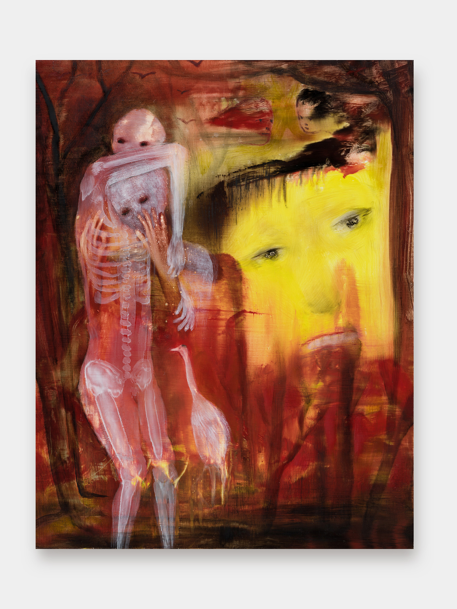 Oil on canvas, panel