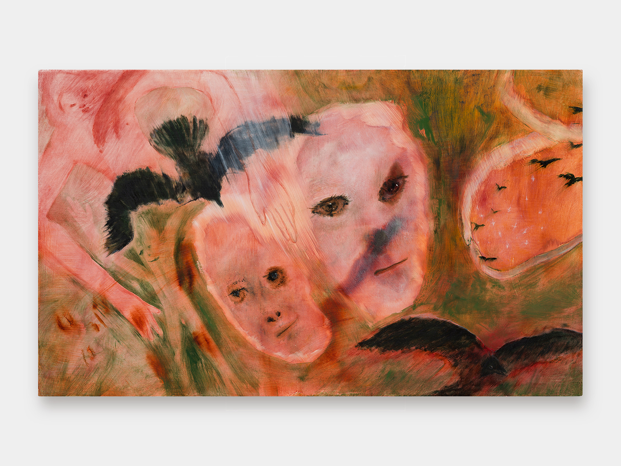 Oil on canvas, panel