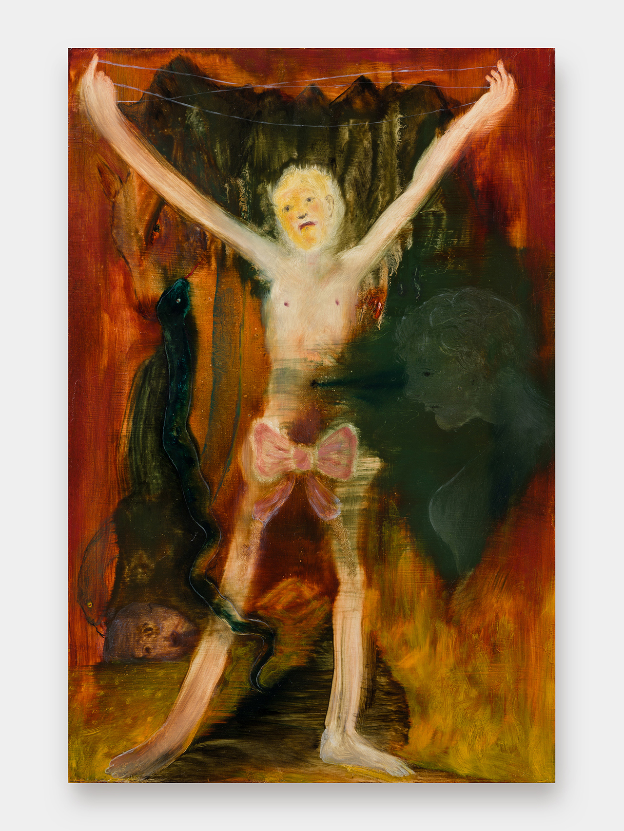 Oil on canvas, panel