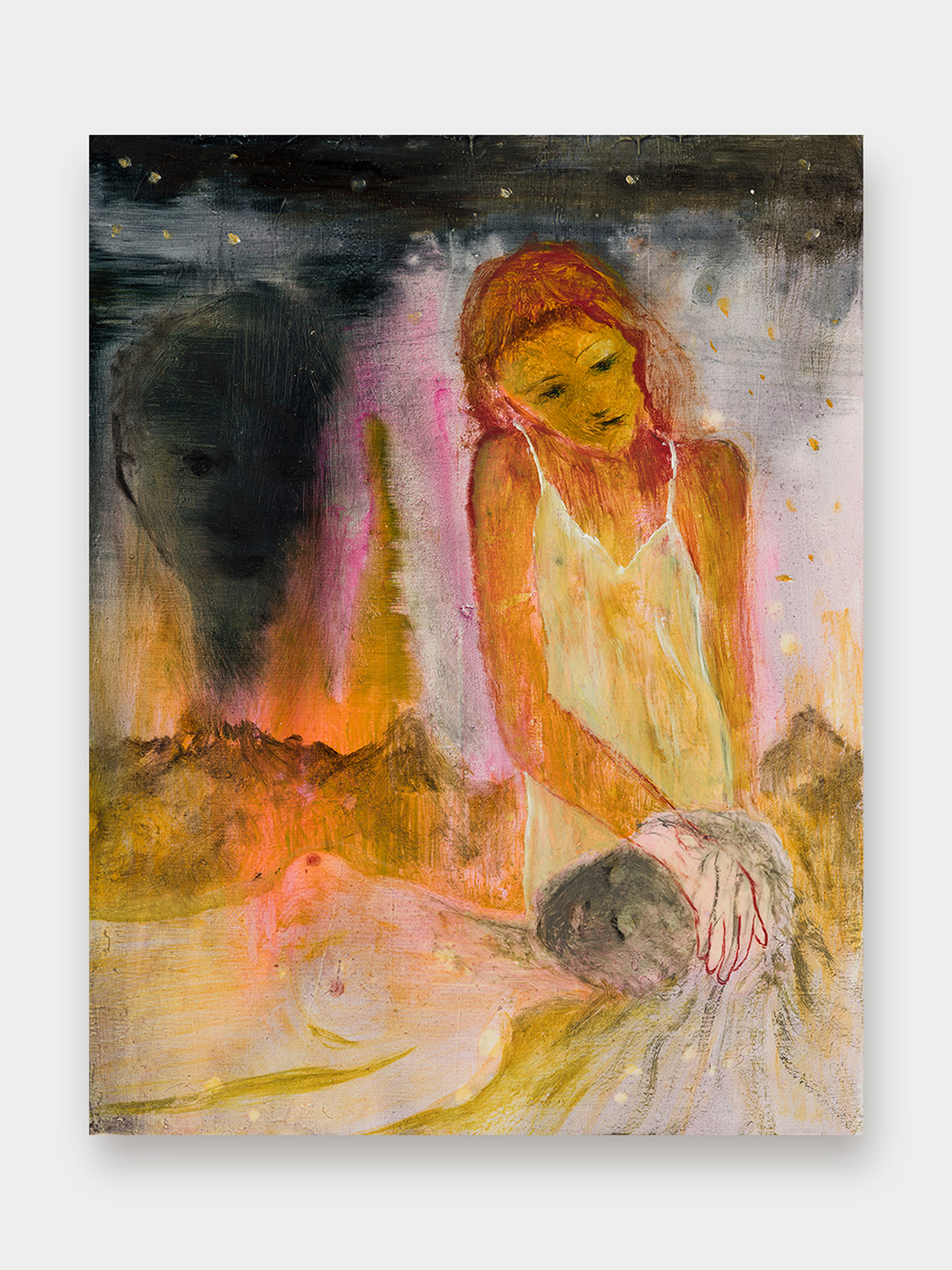 Oil on canvas, panel